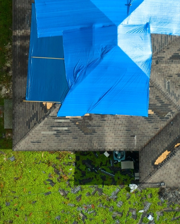 Storm damage repair in Western Iowa