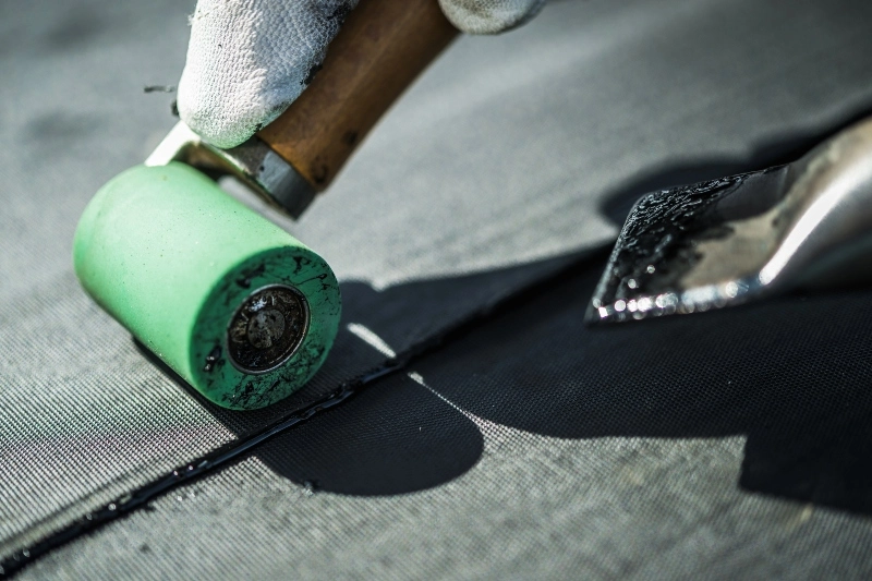 Rubber Roofing Installation